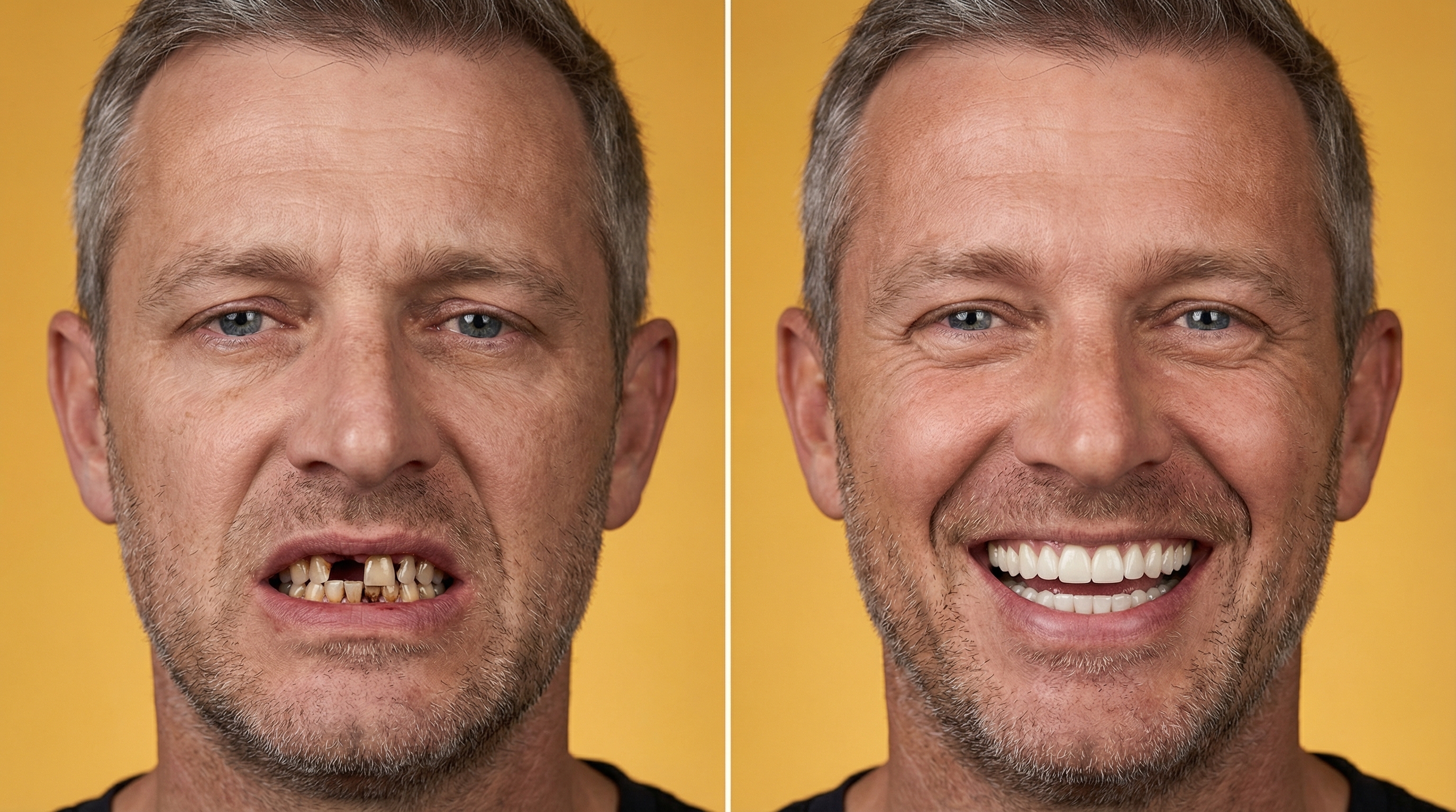 All-on-4 dental implant full arch restoration at Meadowbrook Dental Care Long Island