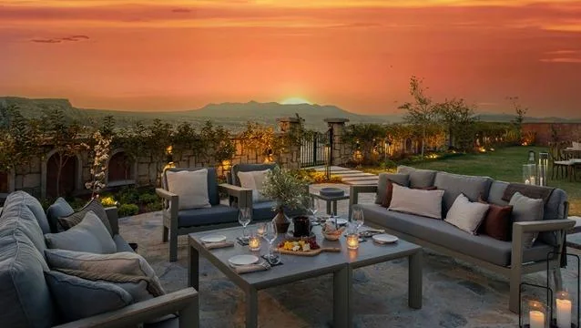 A relaxed evening overlooking Cappadocia