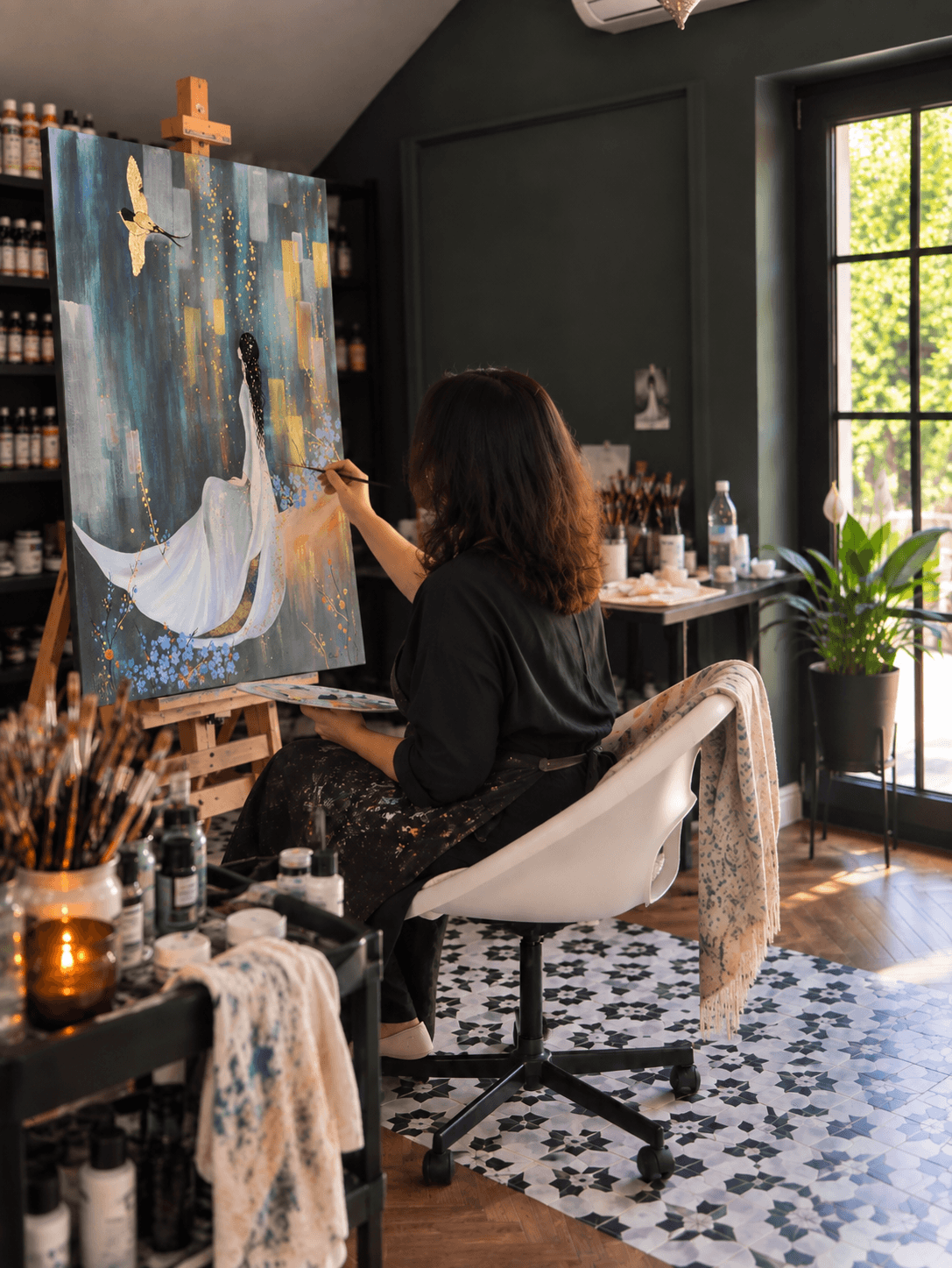 Ennifer Art în atelier