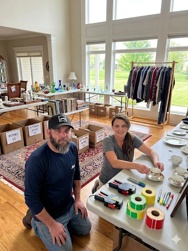 Curb Elite Solutions team at work &mdash; property cleanout, Oklahoma City Metro