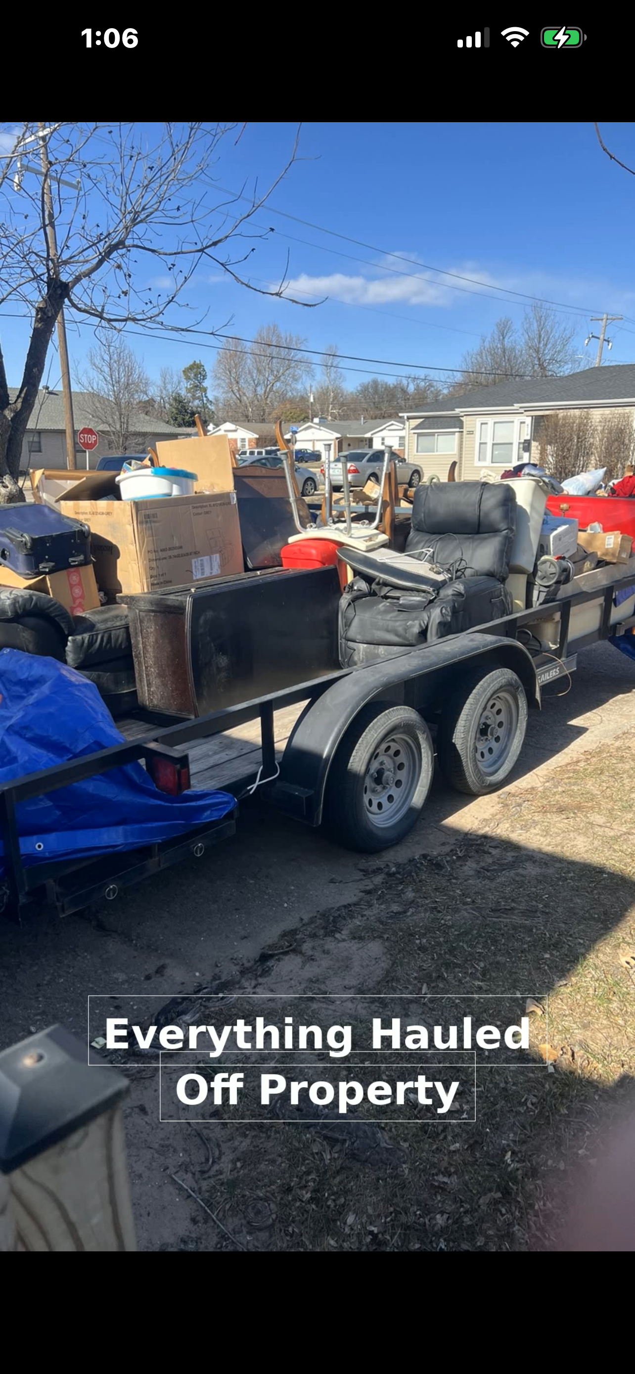 Junk removal service &mdash; Curb Elite Solutions Oklahoma City