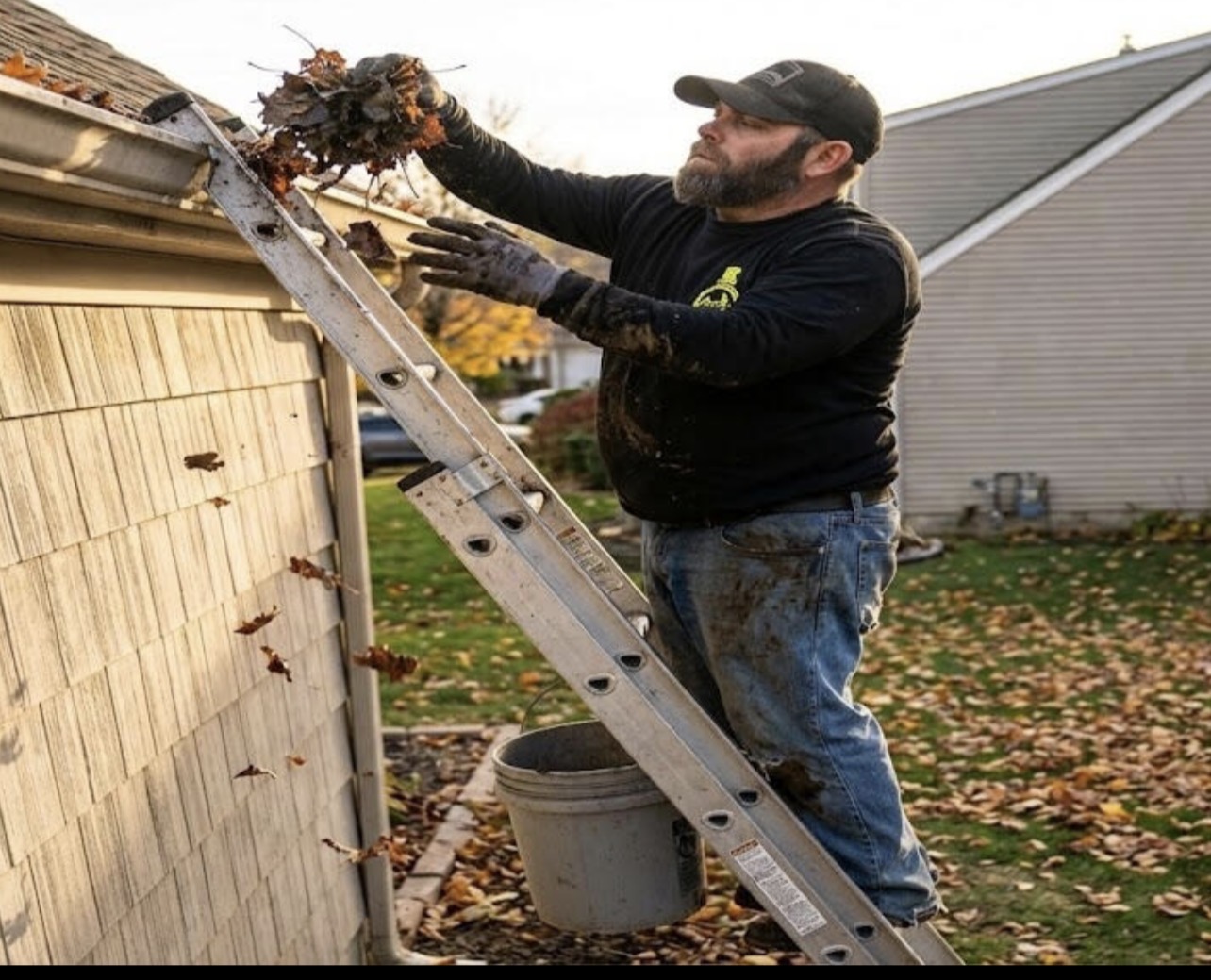 Gutter cleanout service &mdash; Curb Elite Solutions Oklahoma City