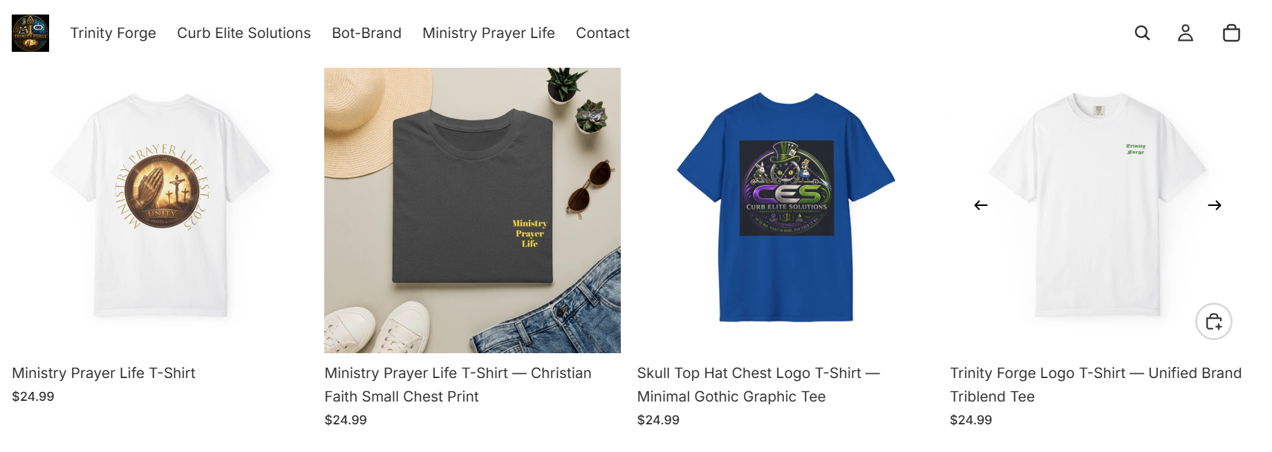 Curb Elite Brand Merch — Available Designs