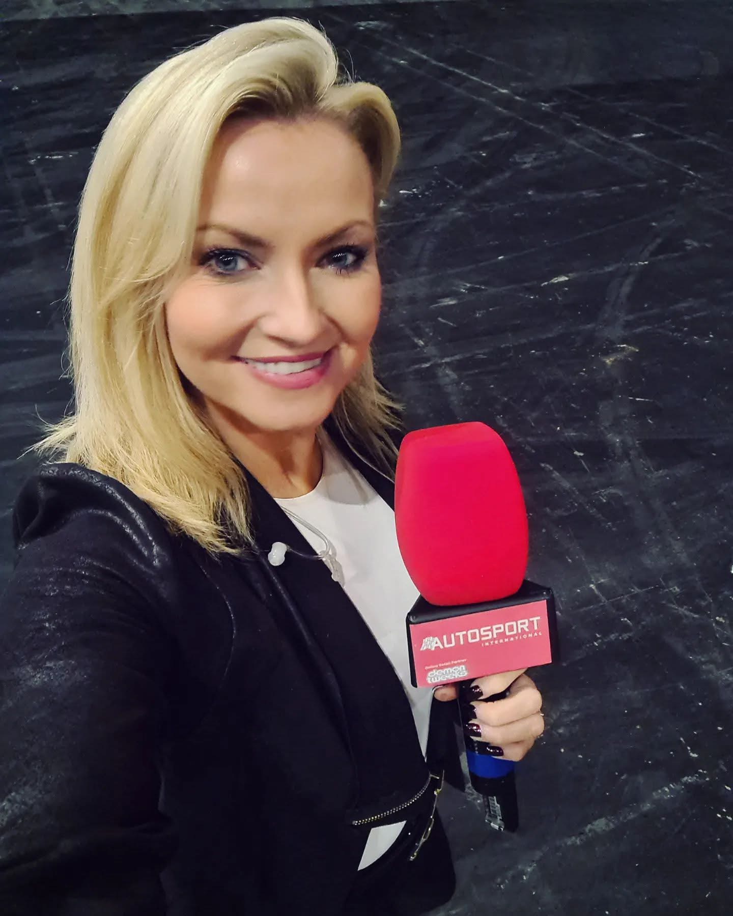 Nikki Dean backstage and live event moment