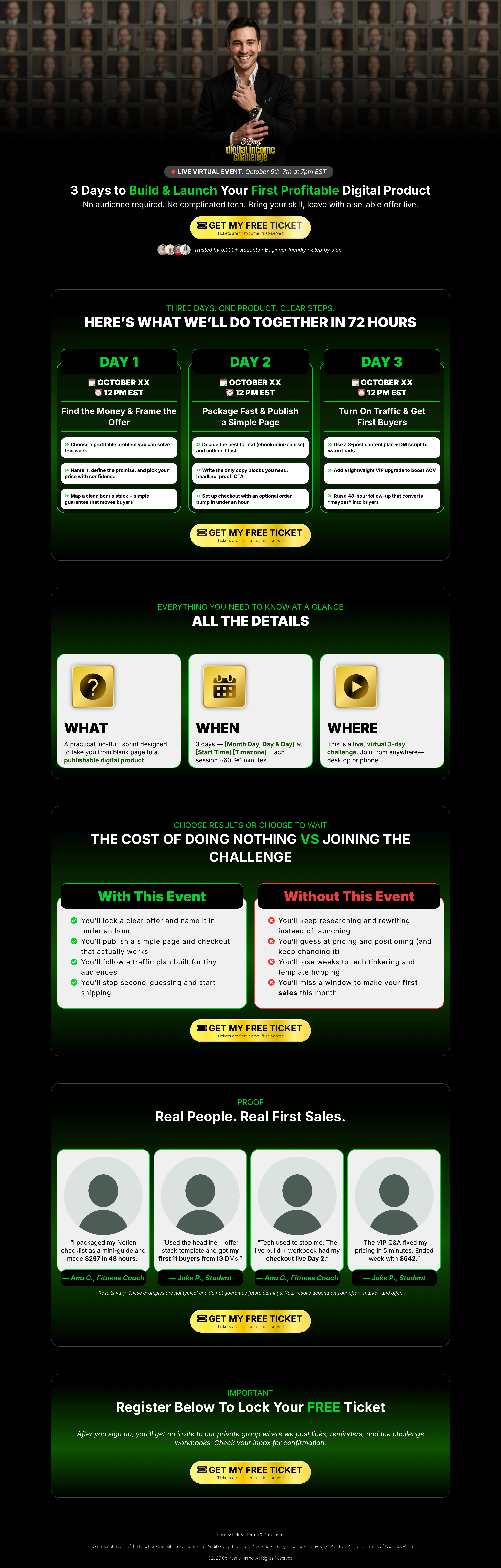 Challenge funnel design project
