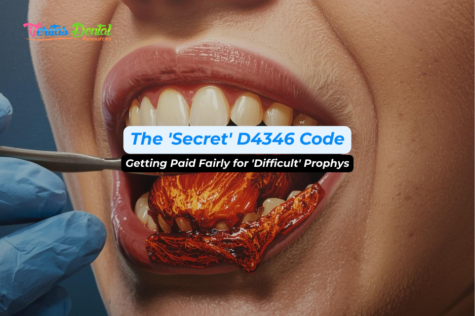 The 'Secret' D4346 Code: Getting Paid Fairly for 'Difficult' Prophys