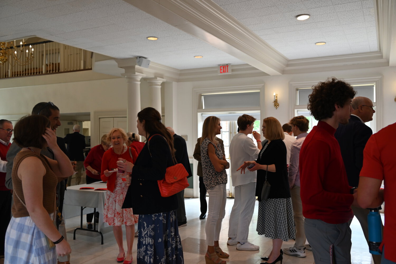 Members of Potomac Presbyterian Church gathered together