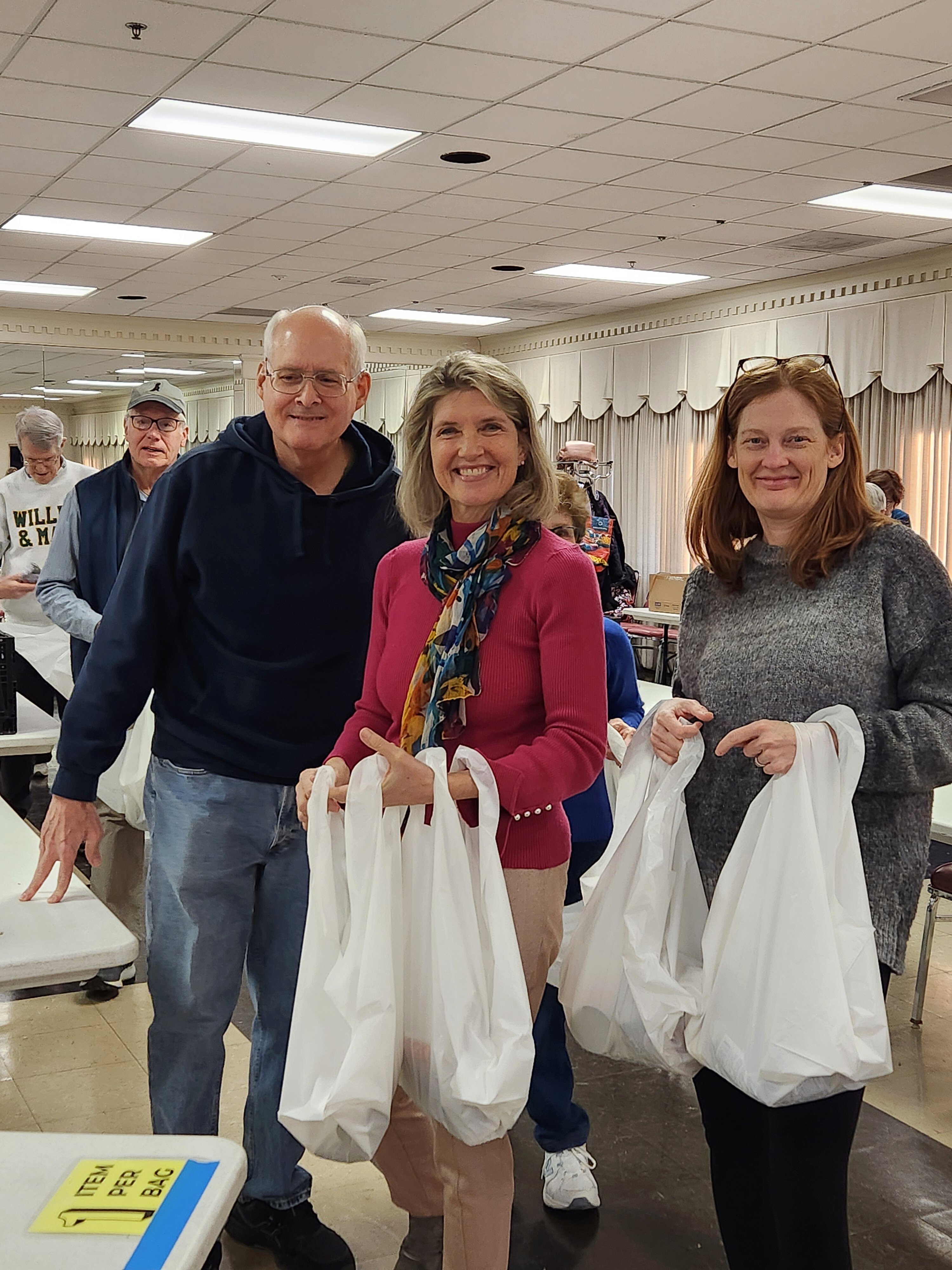 Members of Potomac Presbyterian Church learning together