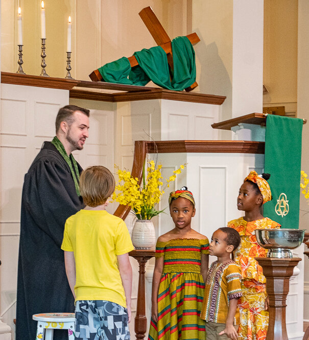 Children’s ministry at Potomac Presbyterian Church