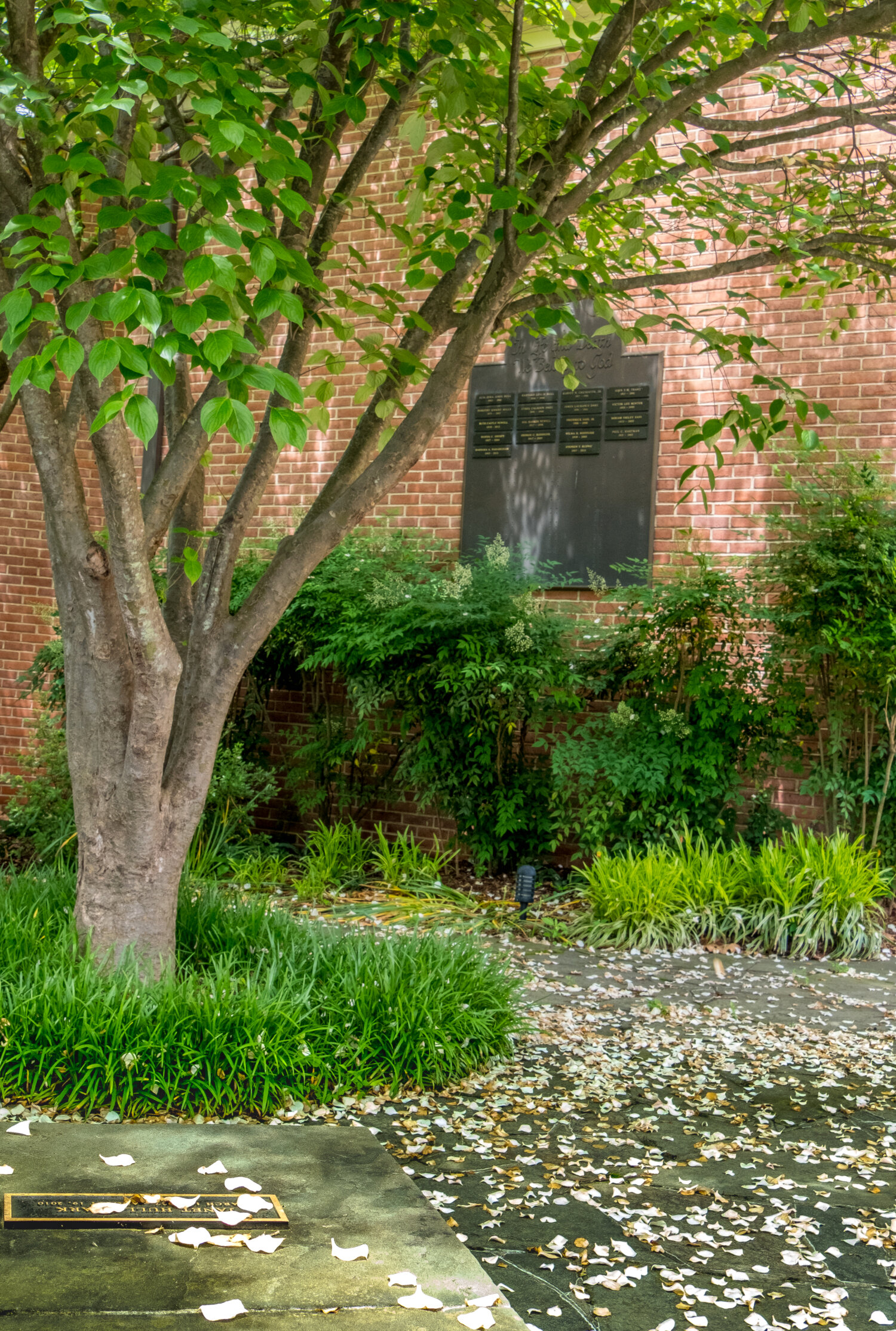 Memorial Garden at Potomac Presbyterian Church