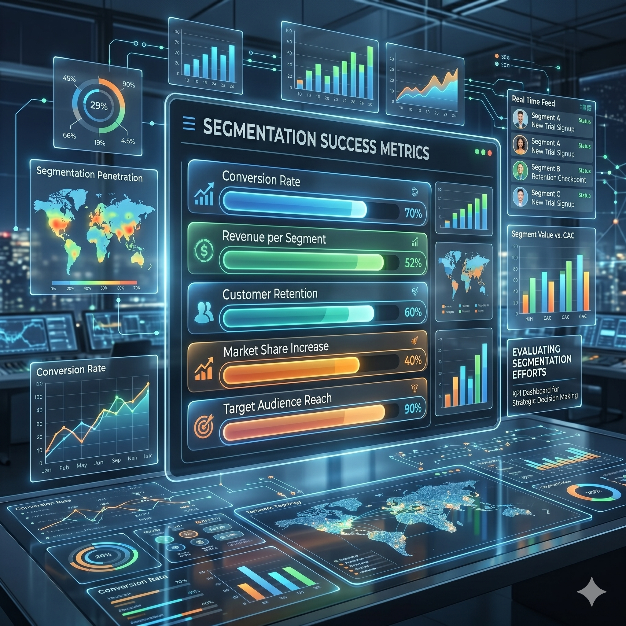 📊 KPIs for Psych-Based Market Segmentation (Simple Dashboard)