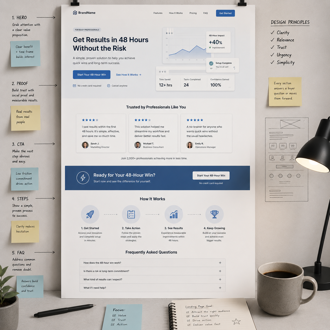 🧱 Buyer Persona Landing Page Template (Copy, Layout, and CTA)