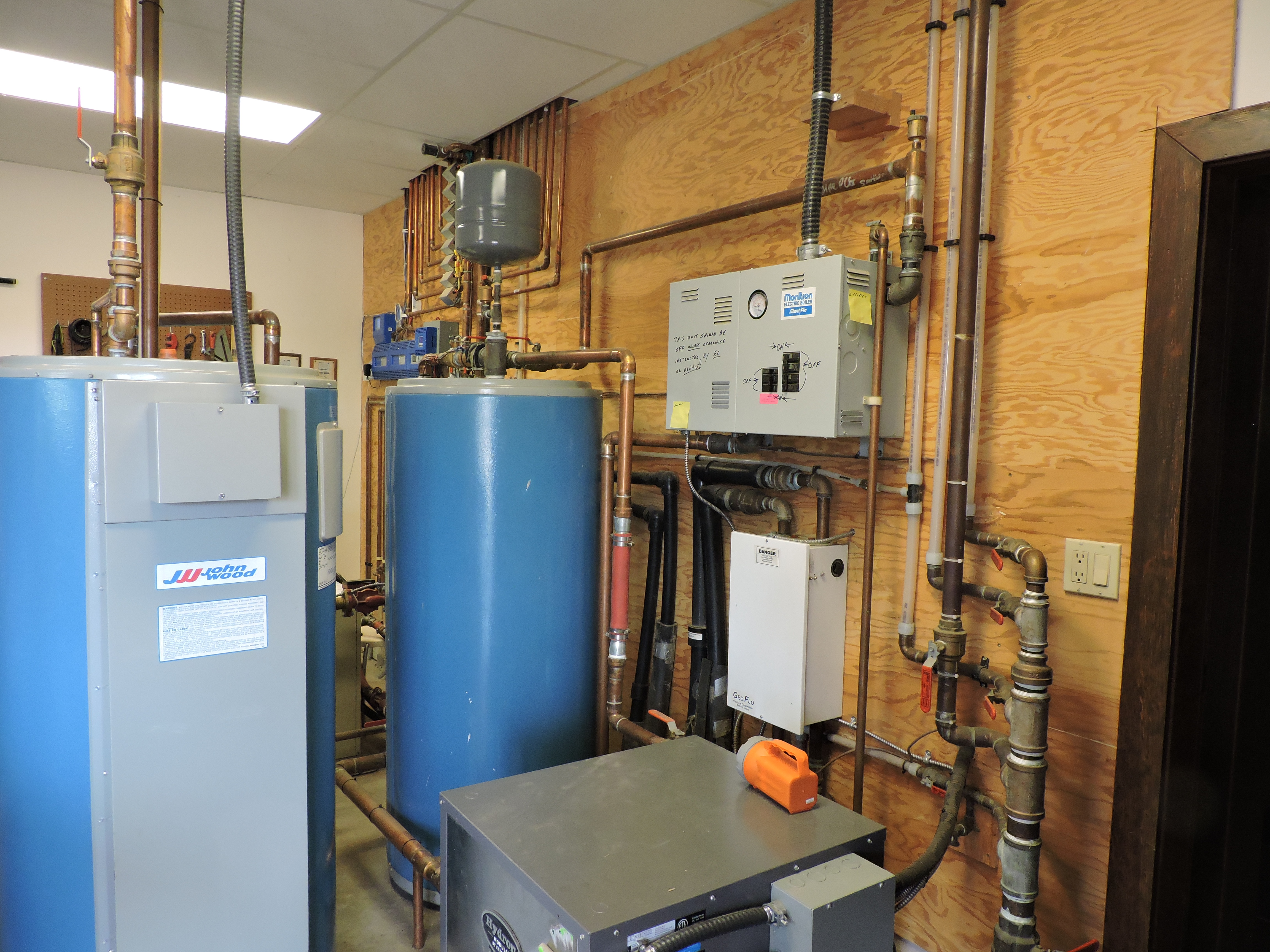 Geothermal system technical view one