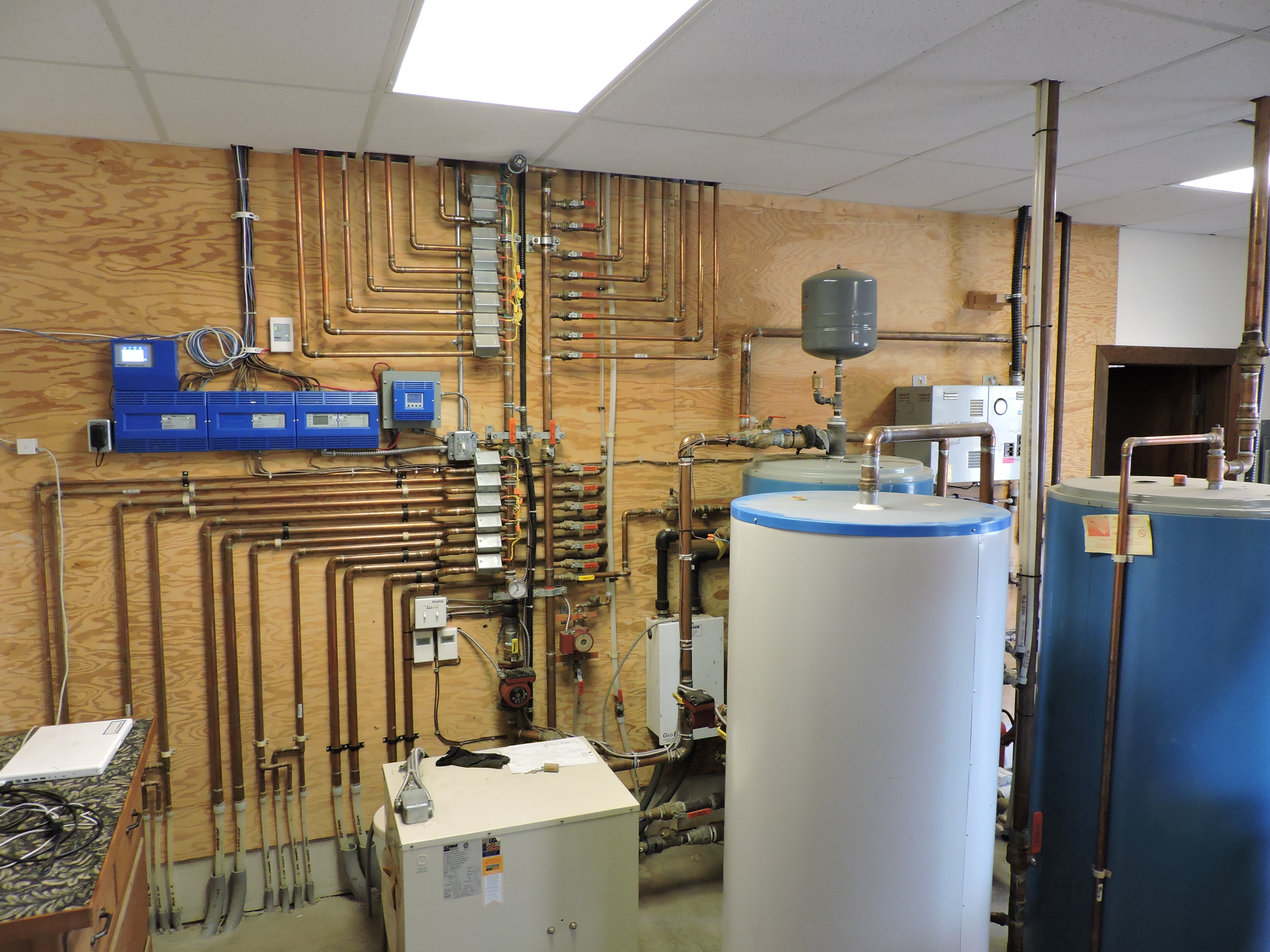 Geothermal system technical view two