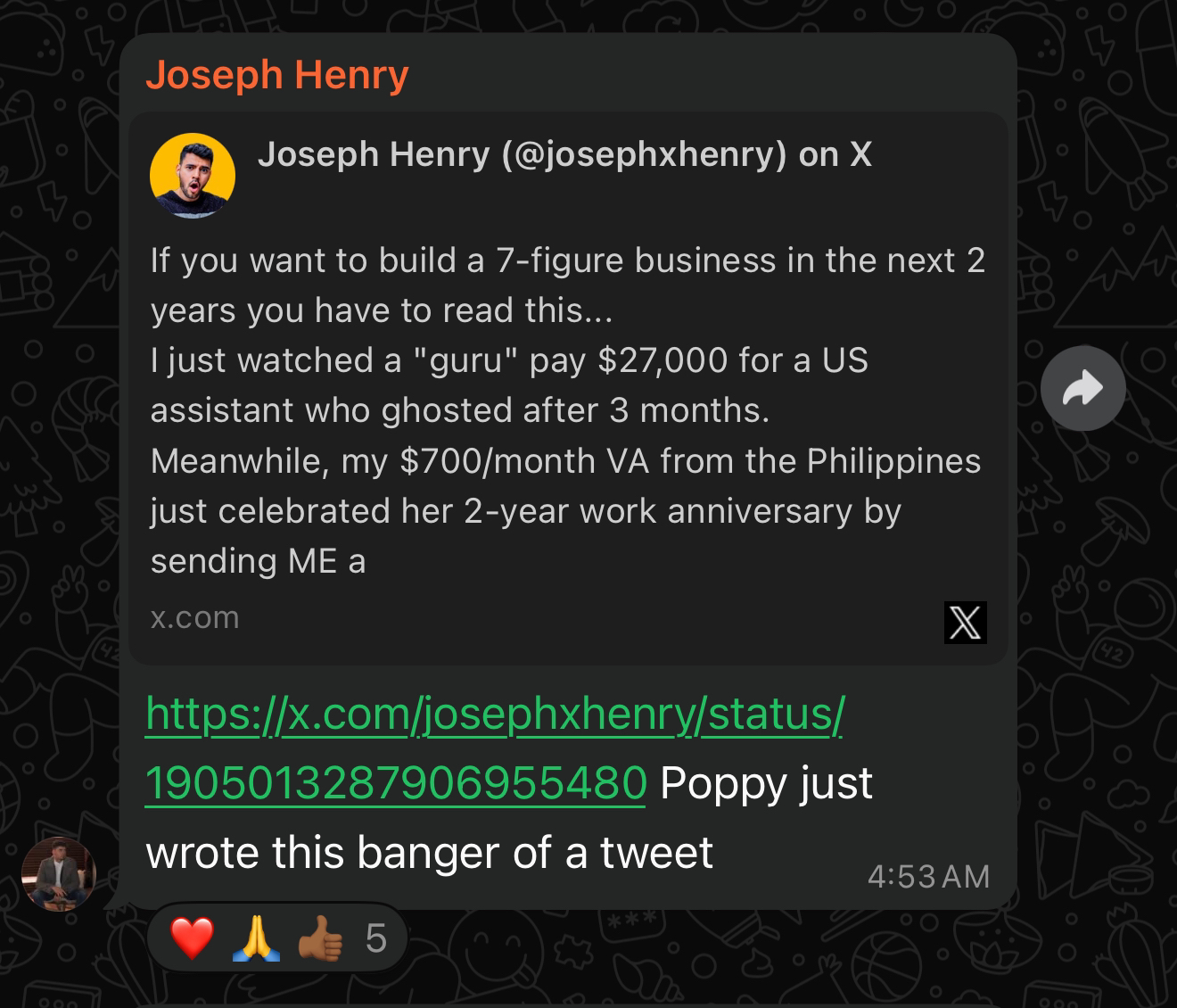 Poppy AI testimonial