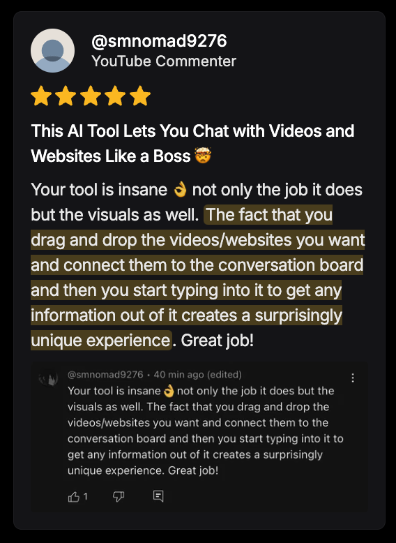 Poppy AI testimonial