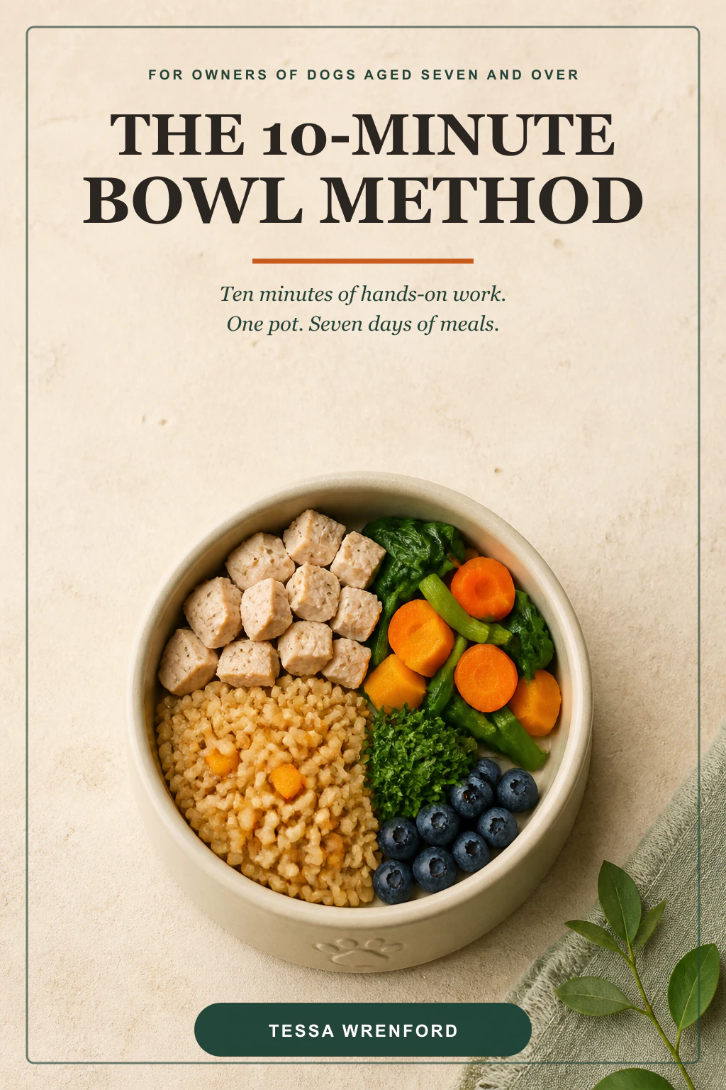 Cover of The 10-Minute Bowl Method by Tessa Wrenford