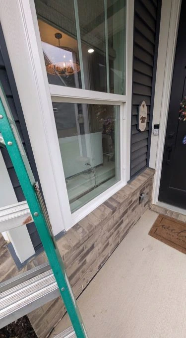 Finished window cleaning result by Ethan's Window Cleaning