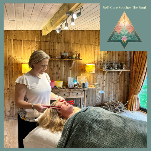 Sound healing with tuning forks to benefit overwhelmed mums - natural stress relief and nervous system support.