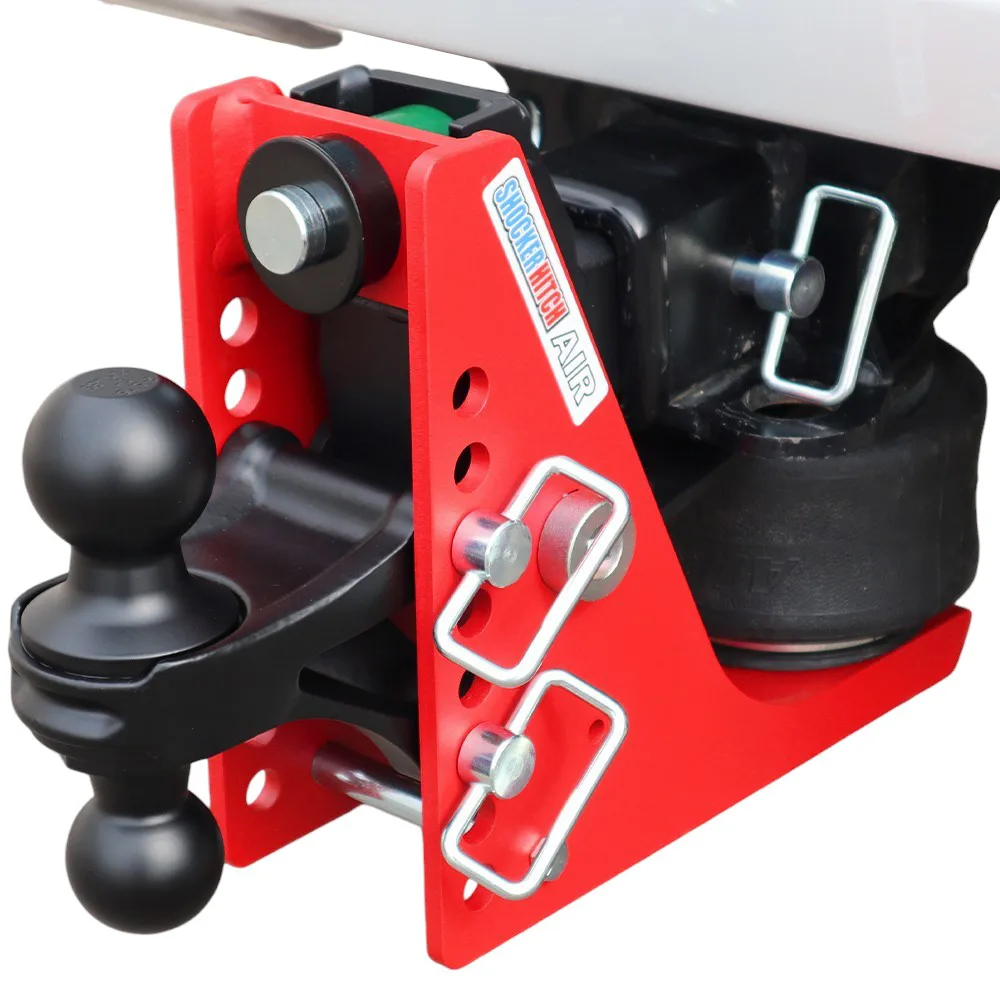 Shocker Air Hitch & Black Combo Ball Mount