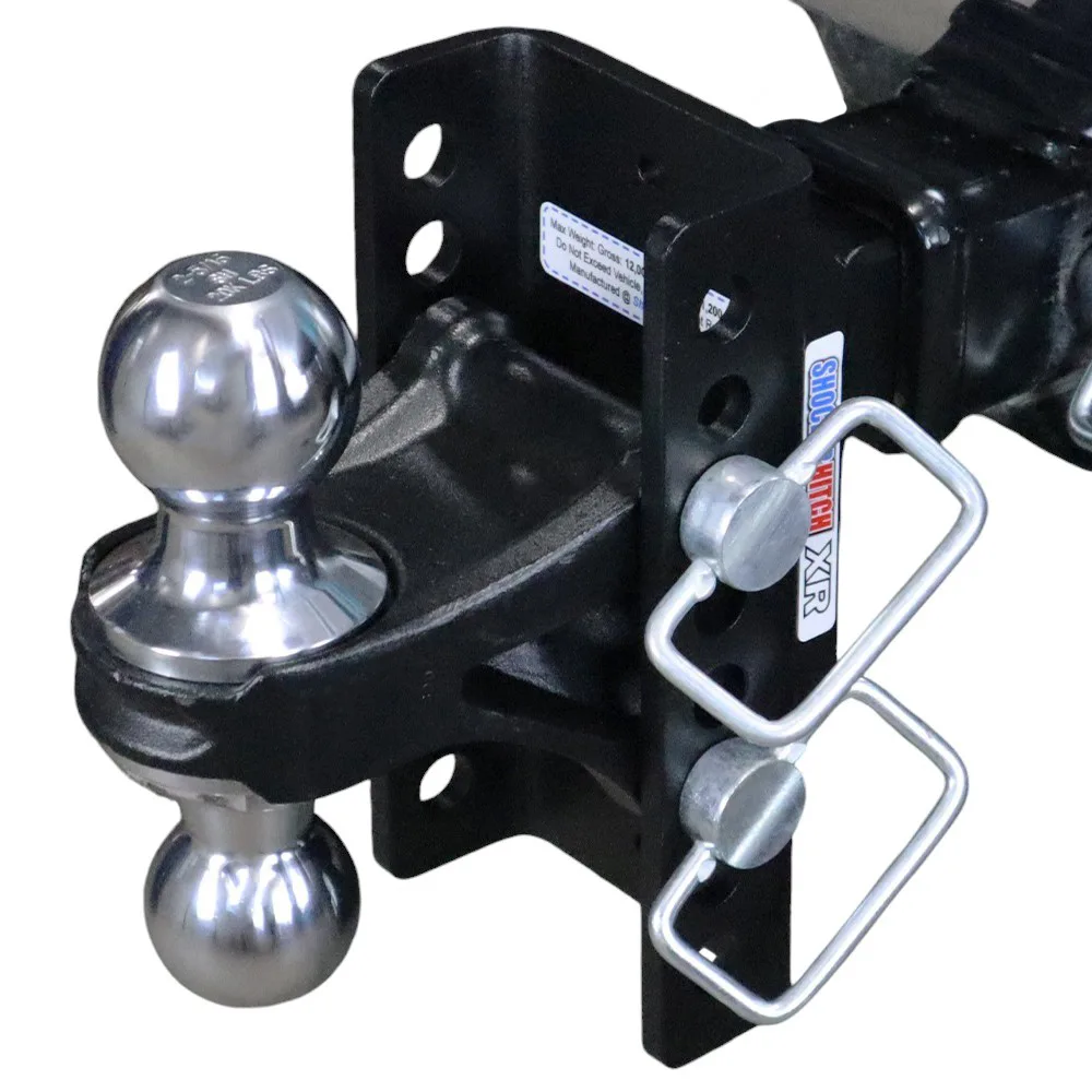 XR Hitch & Chrome Combo Ball w/2" & 2-5/16" Hitch Balls