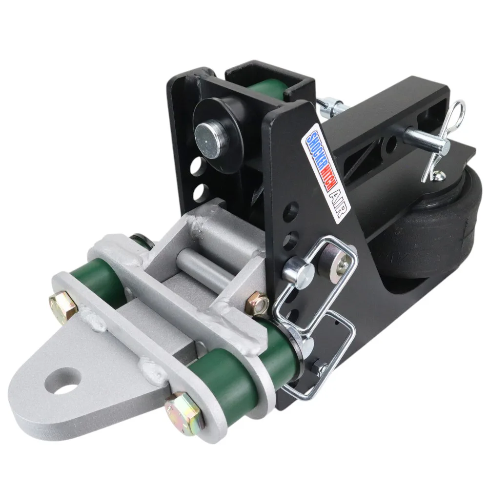 Shocker Max Black Air Hitch & Cushion Drawbar Mount