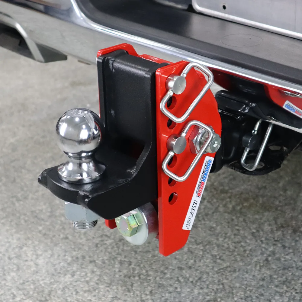 Impact Cushion Hitch & Drop Ball Mount w/2" Ball