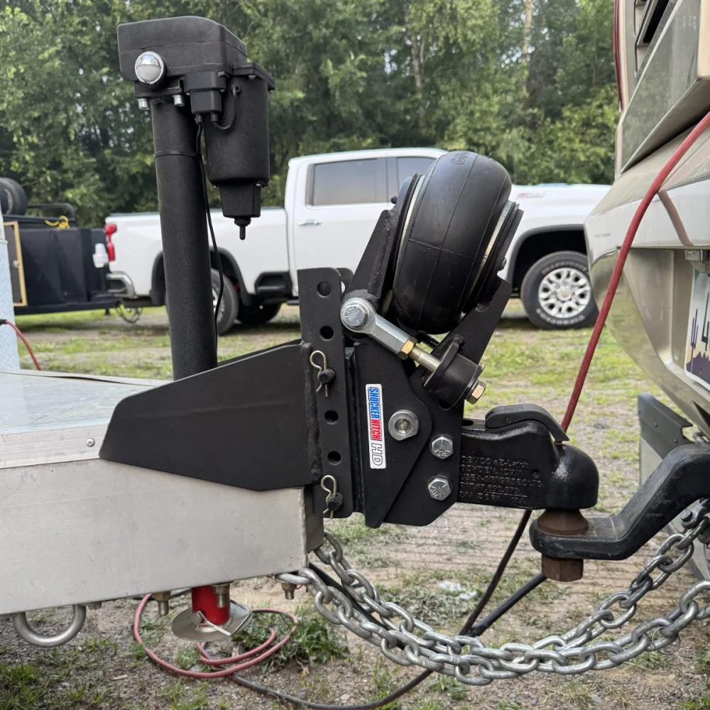 Bolt on Trailer Tonque Vertical Channel Adaptor for Aluminum Trailer A-Frames - Has 6 Bolt Holes