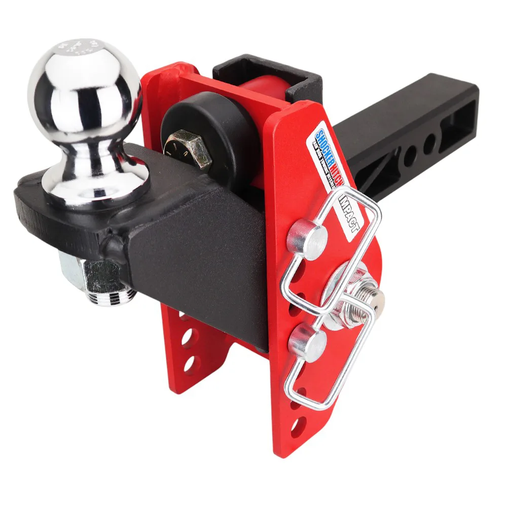 Impact Cushion Hitch & Raised Ball Mount w/2-5/16" Ball