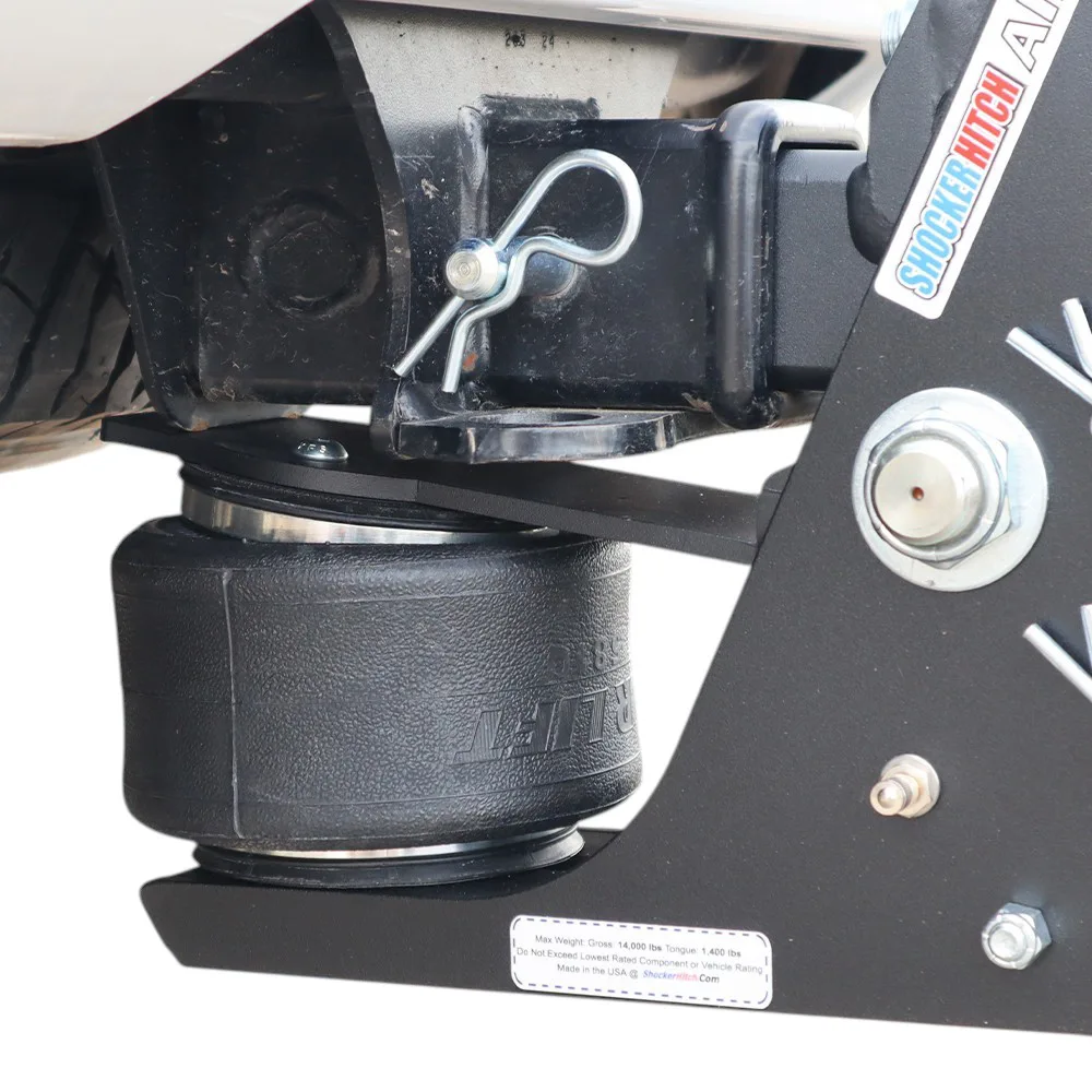 Shocker Max Black Air Hitch Base Frame Assemble Complete (No Ball Mount)