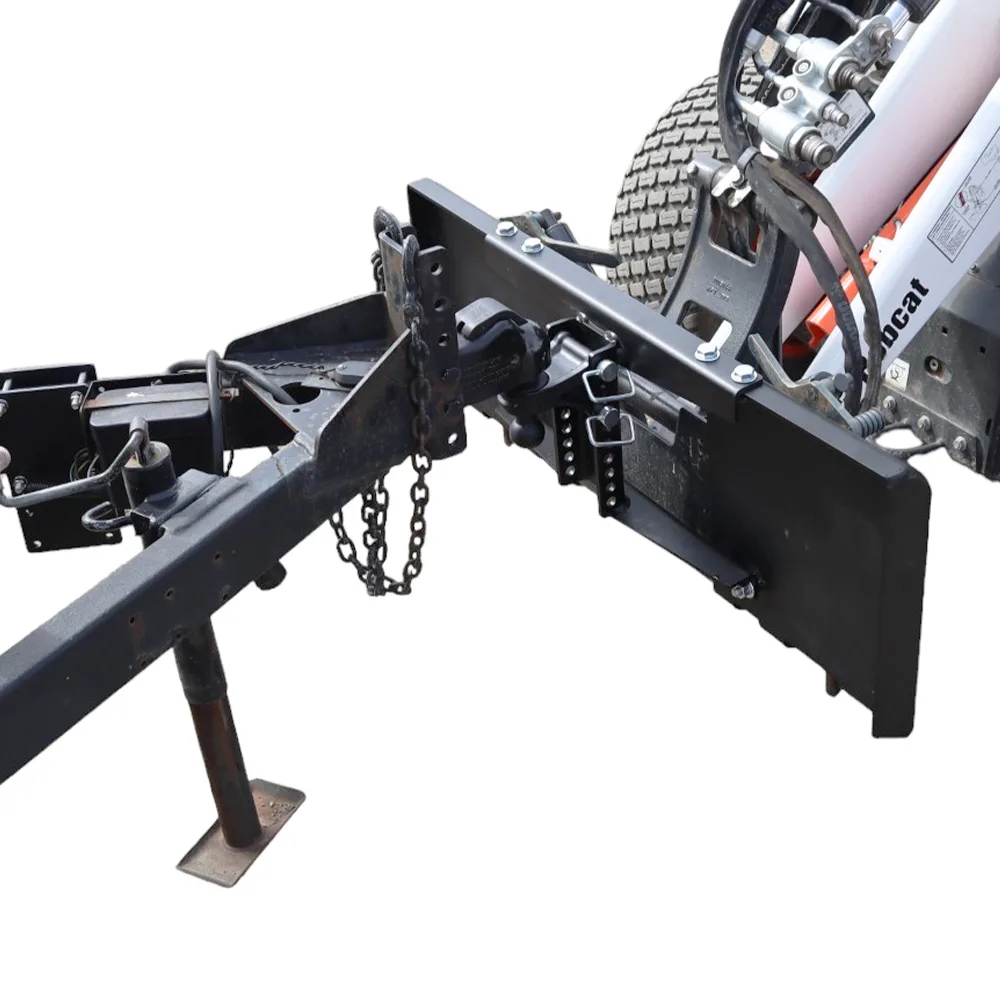 Shocker SKID STEER Bolt Together Trailer Mover Attachment with XR Channel Adapter & Channel Pintle & 2-5/16" Ball