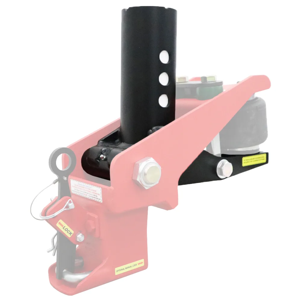 Replacement Air Gooseneck Stem for Quick Air with Bushings & Grease Zerk