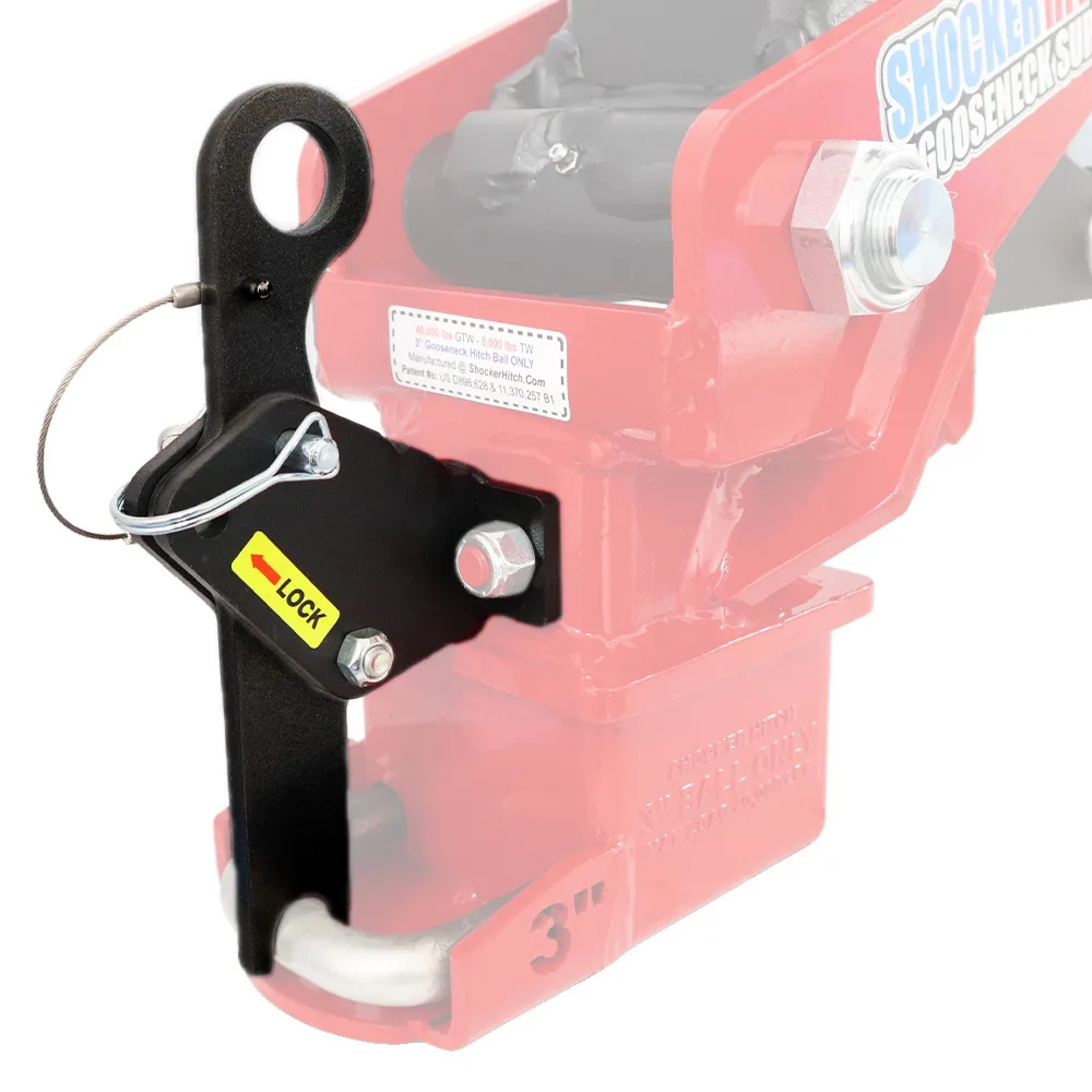 Replacement Shift Lock Lever Assembly (Handle with Safety Chain & Pin with Clip & Handle Lever Holder Bracket) for 3-5/16" Ball