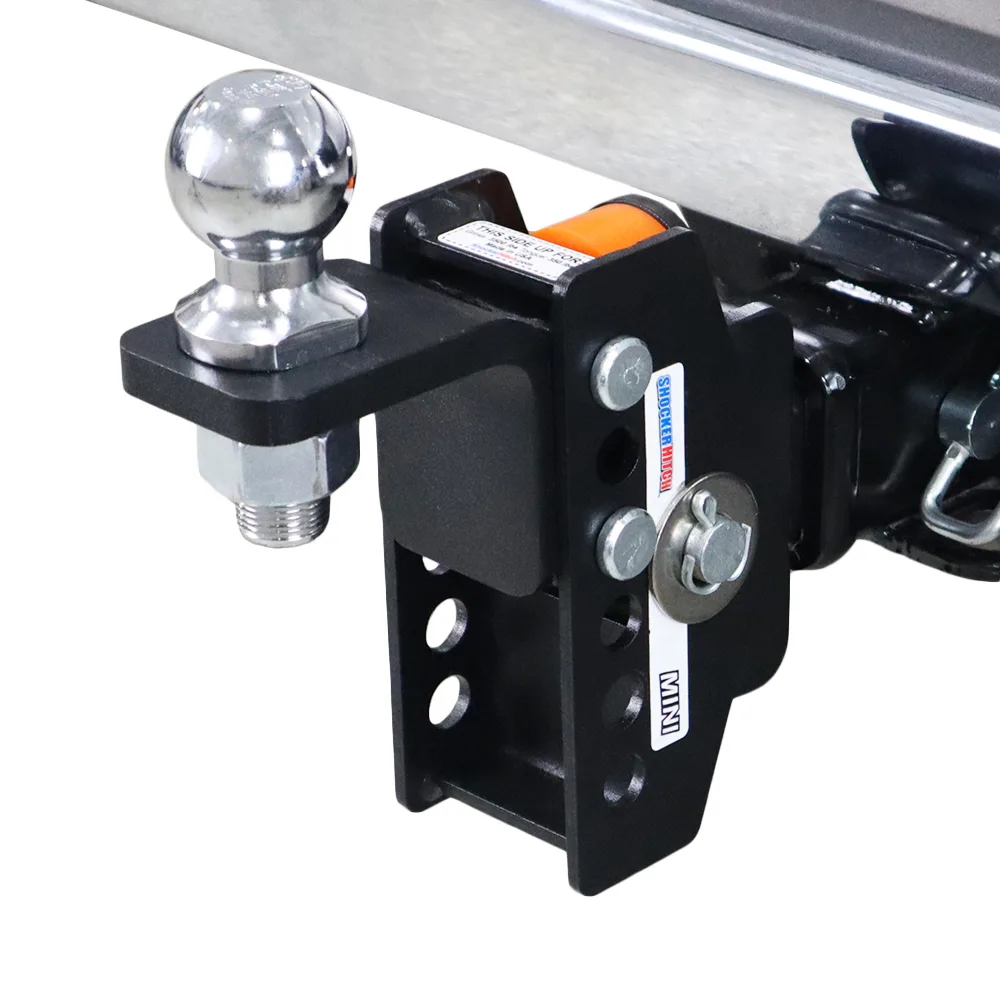 Shocker Mini Cushion Hitch w/ Pins & 2" Ball Mount