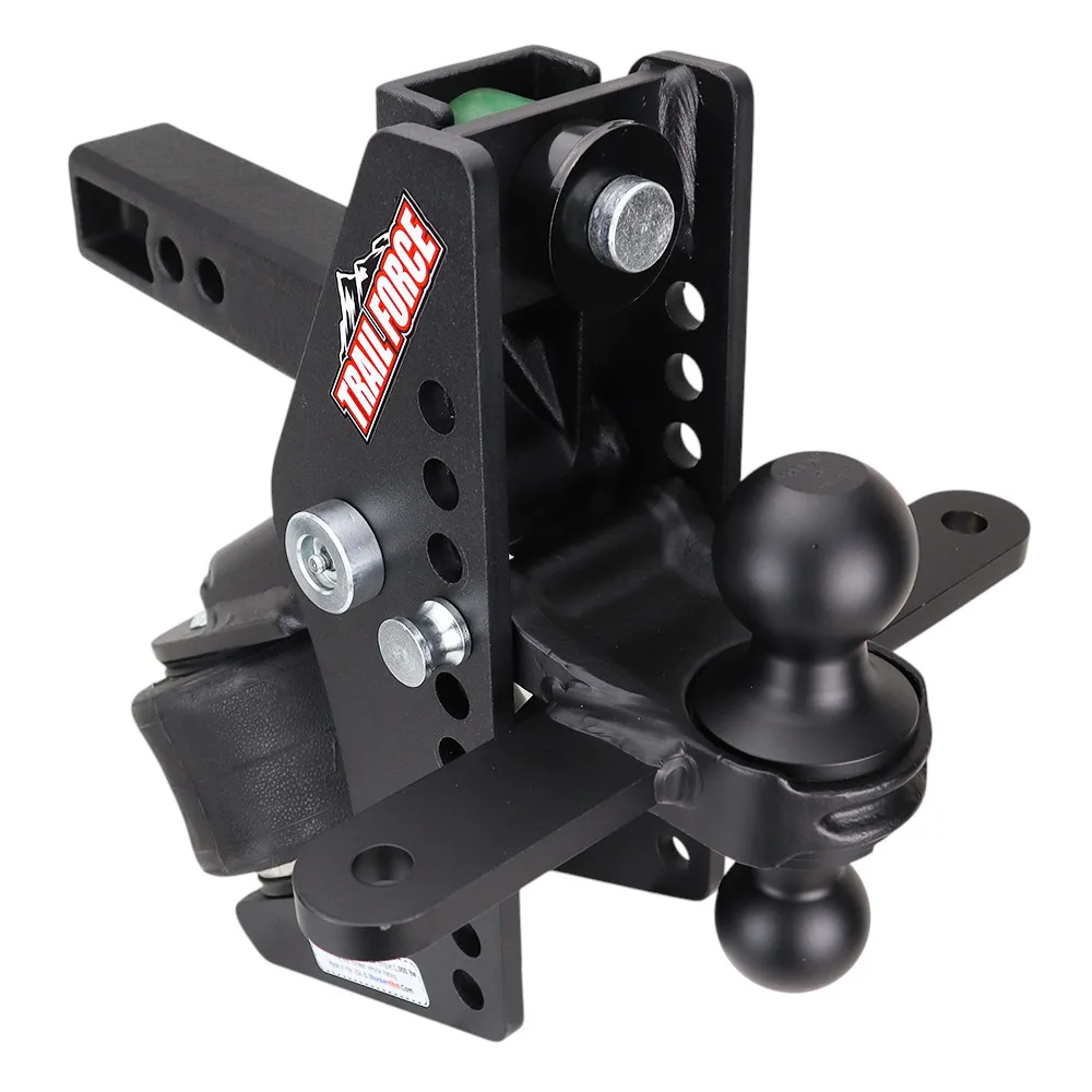 Trail Force Air Hitch & Black Combo Ball Mount & Sway Bar Tabs
