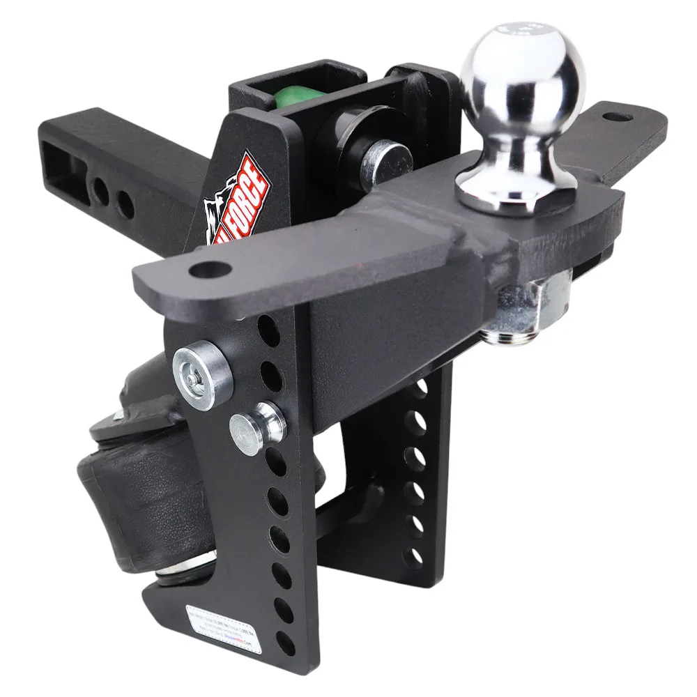 Trail Force Air Hitch & Raised Ball Mount w/ 2" Ball & Sway Bar Tabs