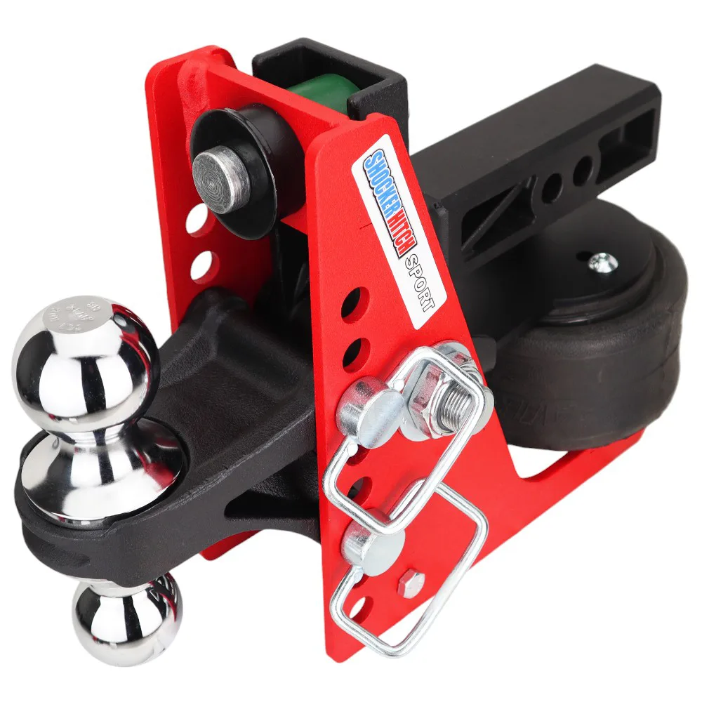 Shocker Sport 8K Air Hitch & Chrome Combo Ball Mount