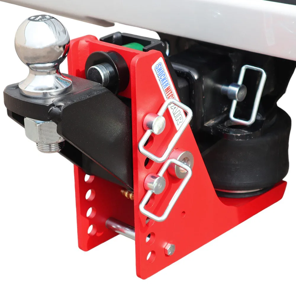 Shocker Air Hitch & Raised Ball Mount w/ 2-5/16" Ball