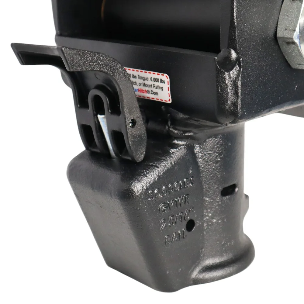 Shocker 9" Offset Gooseneck Surge Air Hitch & Demco Coupler for 2-5/16" Ball
