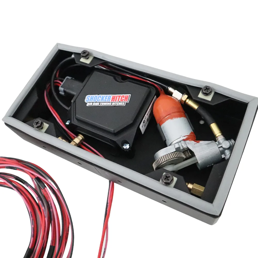 Shocker Auto Air Compressor Kit - License Plate Mount - Kit without Air Line