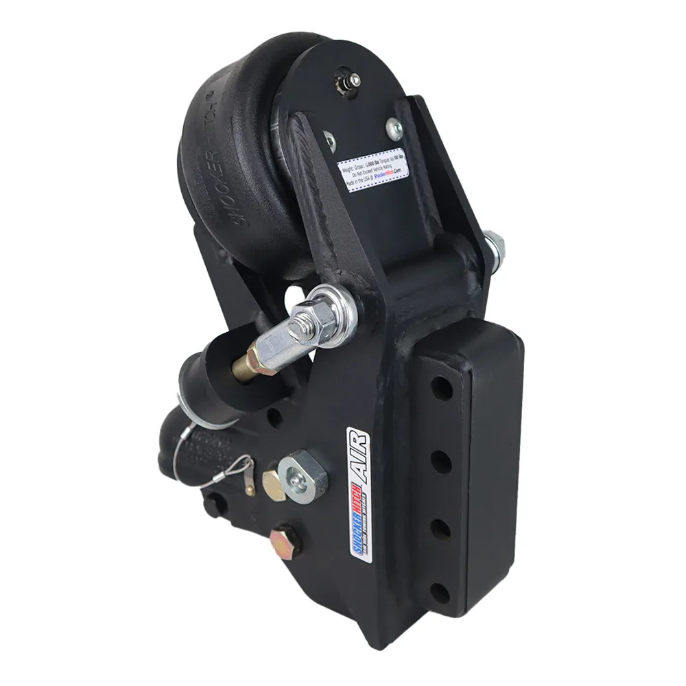Trailer Tongue Air Coupler Mount 12,000lbs w/ 2" Wallace Forge Auto Locking Coupler