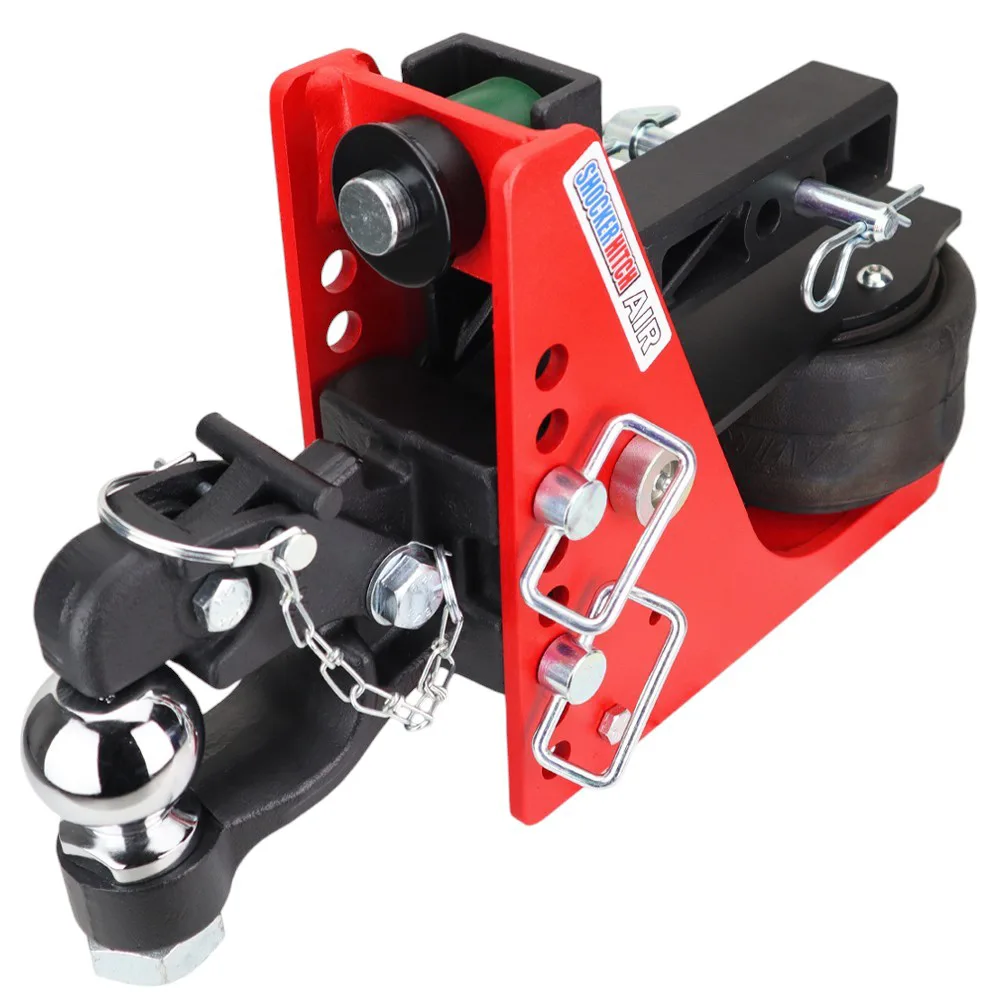 Shocker Air Channel Style Pintle & Ball Hitch