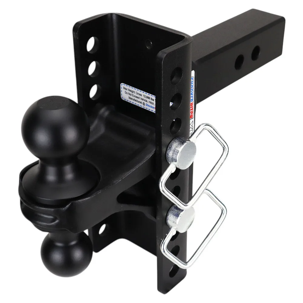 XR Hitch & Black Combo Ball w/2" & 2-5/16" Hitch Balls