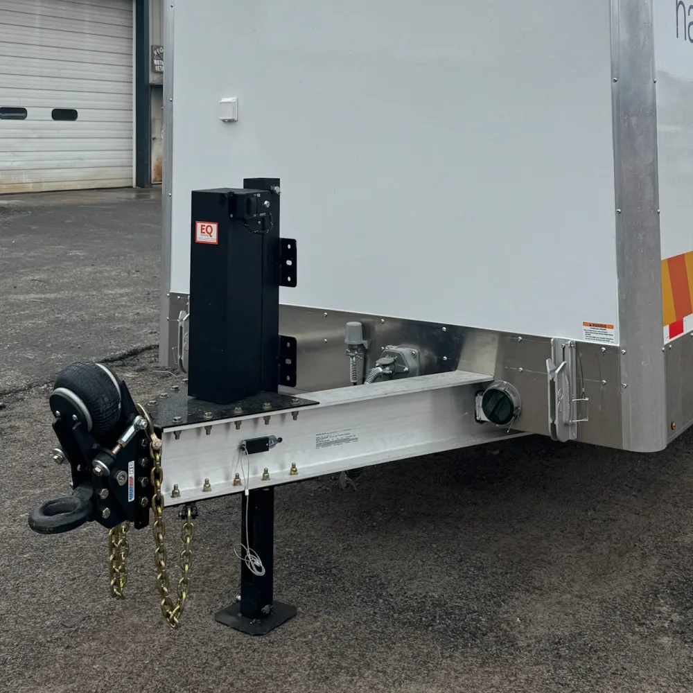 HD Air Pintle Ring Trailer Tongue Mount 20,000lbs - w/ HD Pintle Ring