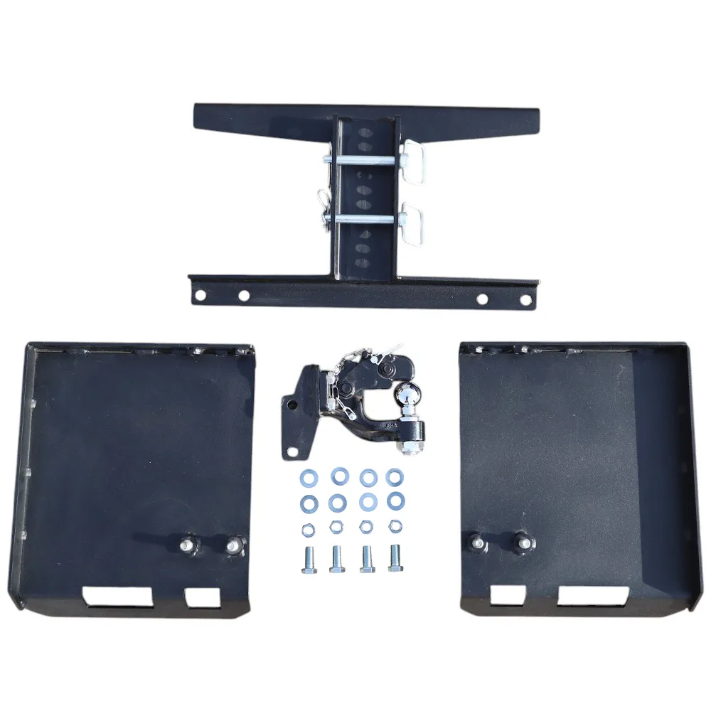 Shocker SKID STEER Bolt Together Trailer Mover Attachment with XR Channel Adapter & Channel Pintle & 2-5/16" Ball