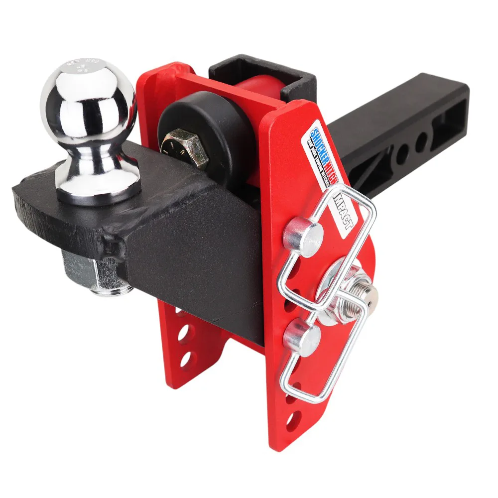 Impact Cushion Hitch & Raised Ball Mount w/2" Ball