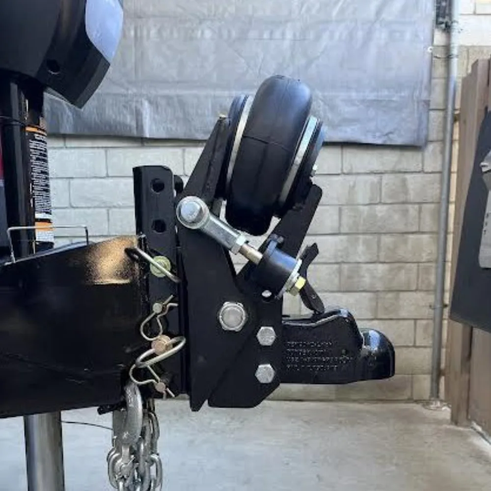 Heavy Duty Air Trailer Tongue Mount - No Coupler - Vertical Channel Mount