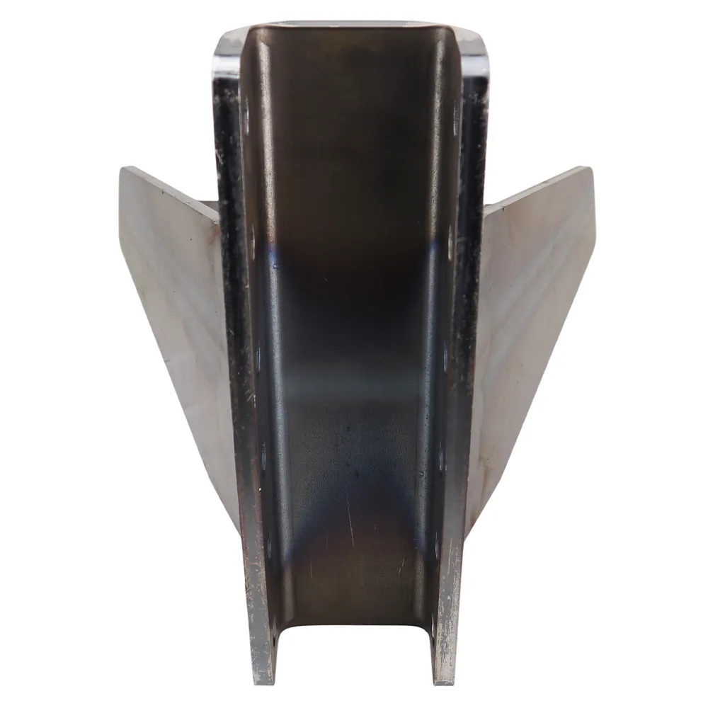 Weld On Trailer Tonque Vertical Channel Weld On Adaptor with 6 Bolt Holes