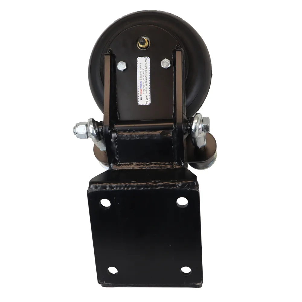 Heavy Duty Air Trailer Tongue Mount - No Coupler - Square Plate Mount