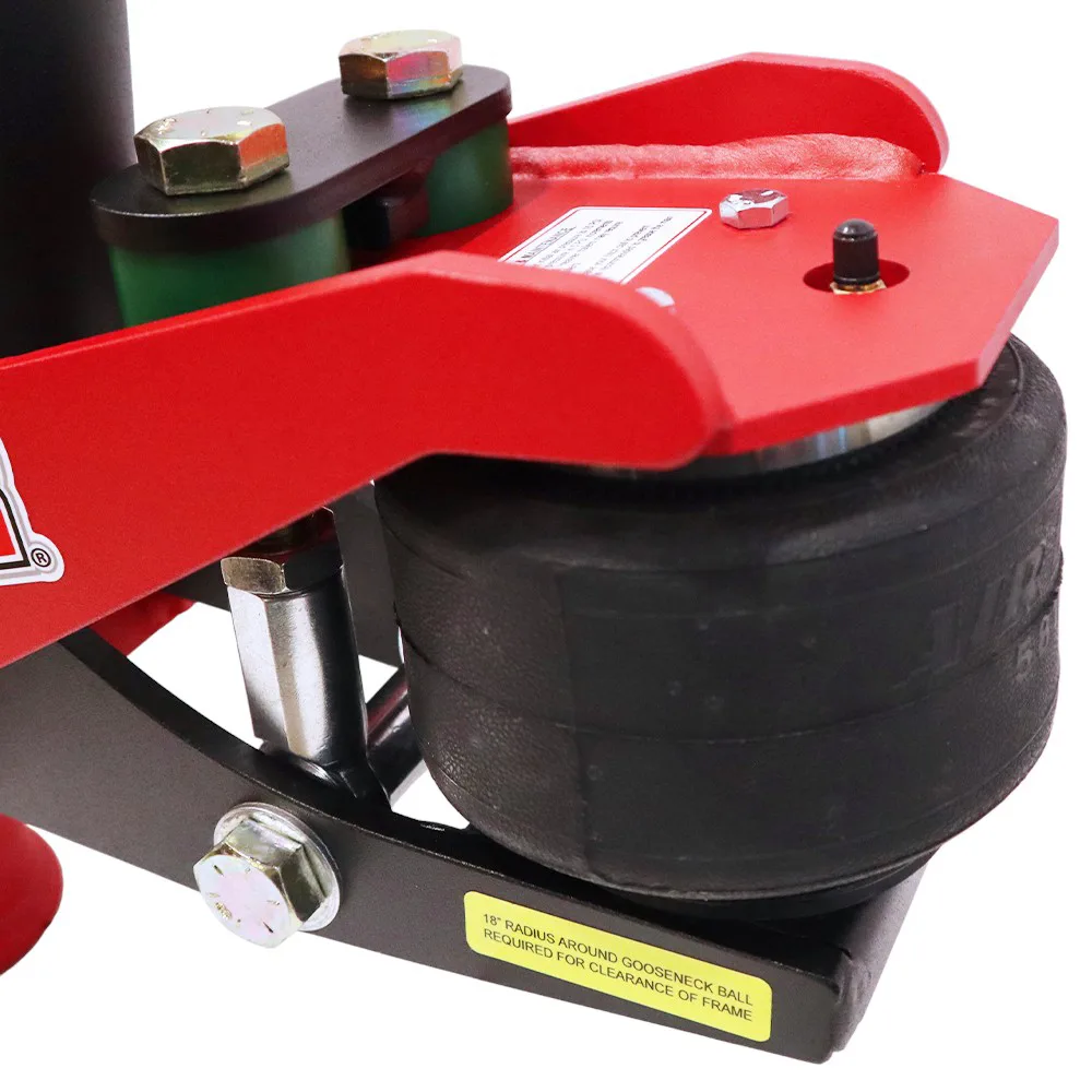 Shocker Quick Air 5th Wheel to Gooseneck Air Hitch & Demco Coupler Conversion Kit - Fits the Lippert 1621, 0719, Rhino Box